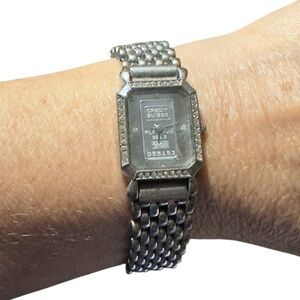 Credit Suisse 999.5 Platinum Watch